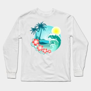 Hawaiian Island 3 Long Sleeve T-Shirt